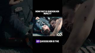 How fast is quicksilver really marvel [upl. by Waylon]