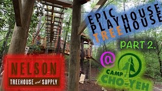 Summer Camp Treehouse Part 2 [upl. by Elburt]