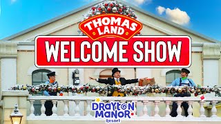 MERRY CHRISTMAS WELCOME SHOW  4K THOMAS LAND  DRAYTON MANOR [upl. by Aitnas]