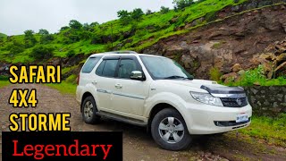 TATA SAFARI STORME 4X4 Review Legendary SUV [upl. by Ahsiema989]