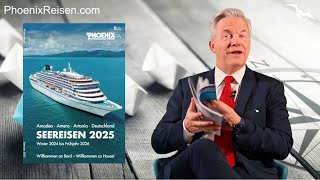 Katalogvorstellung Seereisen 2025 mit Direktor Schiffsreisen Michael Schulze [upl. by Mannes]