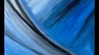 Wave — Abstract Complete Acrylic Painting Tutorial [upl. by Glover]