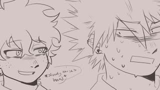 mandatory bullying talk with bakugo and midoriya [upl. by Yelsew]