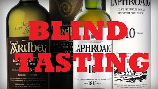 Ardbeg 10 vs Laphroaig 10 Peated Scotch Whisky Blind Tasting [upl. by Burrill479]