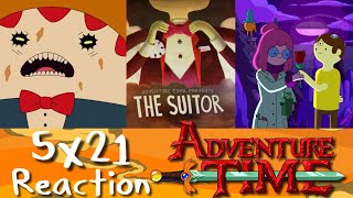 Peppermint Butler is EVIL  The Suitor  Adventure Time 5x21 REACTION [upl. by Madlin]