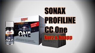 SONAX PROFILINE CC One HybridKeramikversiegelung kurz und knapp erklärt SONAXschweiz🇨🇭 [upl. by Azpurua]