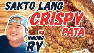 Sakto Lang Crispy Pata para sa puso mong palaging pinapaasa  Ninong Ry [upl. by Naghem]