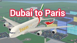 Emirates Full Flight ✈️  Boeing 777  Dubai  Paris  Trip Report  Emirates pilot [upl. by Llennor543]