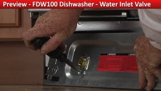 Viking Dishwasher  Unit Starts Then Stops  Water Inlet Valve Repair and Diagnostic [upl. by Anhavas]