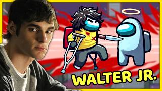 Walter Jr CRACKS UP Players in Among Us 😂 [upl. by Yedsnil168]