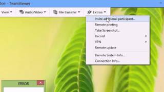 TeamViewer 8 features  Part 3 Session Handover [upl. by Stricklan333]