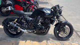 CB400 ឆ្នាំ2000 ម៉ួយទឹកស្លាកលេខហើយ តម្លៃ1990 cb400four cb400sf yamahar6 cambodia [upl. by Anaic]