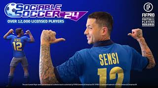 Sociable Soccer 24 Gameplay Trailer [upl. by Farrish]