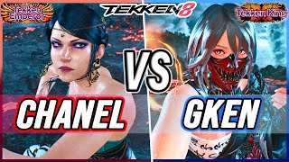 T8 🔥 Chanel Zafina vs Gken Reina 🔥 Tekken 8 [upl. by Durant]