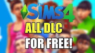 How to Get Sims 4 DLC Packs for FREE  Sims 4 Expansion Packs for FREE in 2024 [upl. by Eppes]