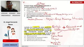 PREGUNTAS ENAM DE RECIÉN NACIDO PREMATURO  NEONATOLOGÍA  VILLAMEDIC [upl. by Ohl]