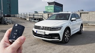 Volkswagen Tiguan 20 TDI 240 4MOTION TEST POV Drive amp Walkaround [upl. by Asseret]