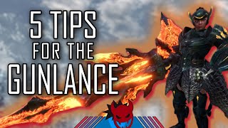 5 GUNLANCE TIPS  Monster Hunter World Iceborne [upl. by Dlarrej927]