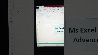 Advance tricks Excel tutorial excel ytshorts trending msexcel shortfeeds shorts [upl. by Nerrawed896]