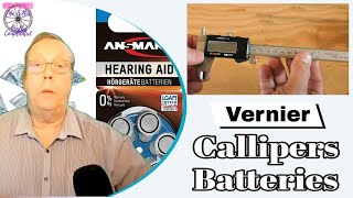 Vernier calliper battery replacement [upl. by Muirhead]