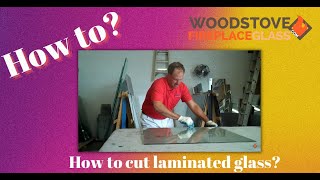 How to cut laminated glass [upl. by Thorr]