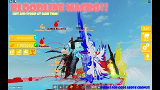 Bloodline Macro tutorial for Lifting Simulator LIFT and STOMP at same time [upl. by Bickart493]