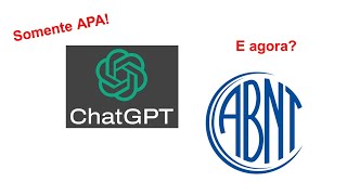 ChatGPT não usa ABNT  como resolver tcc abnt [upl. by Sheng844]