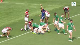 Irish Rugby TV Japan v Ireland  First Test Match Highlights [upl. by Alain]