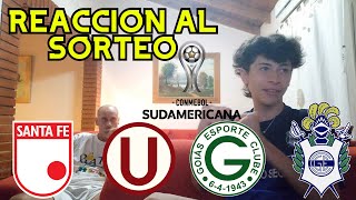 SORTEO DE LA COPA SUDAMERICANA 2023Reaccion Padre e Hijo Hinchas de GimnasiaCopa Sudamericana 2023 [upl. by Nehr]