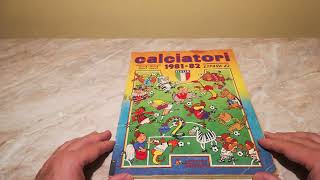 album figurine calciatori Panini 198182 completo [upl. by Nolahc361]