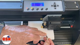 Vinyl Cutter Blade Depth Setup  THE RIGHT WAY [upl. by Oidale]