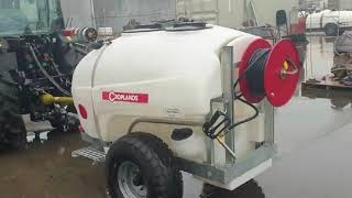 Croplands Sprayshop Trailpak 1000L 2 5m Weed Sprayer [upl. by Leotie]