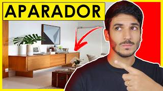 DICAS DE DECORAÇÃO SIMPLES COM APARADOR APARADOR DE SALA APARADOR BUFFET E MUITO MAIS [upl. by Danae]