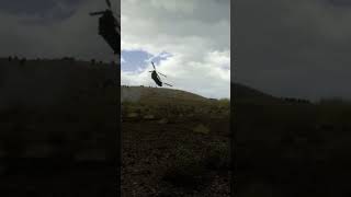 Chinook Helicopter Takes Off During Intense Firefight arma3 milsim [upl. by Ardel]