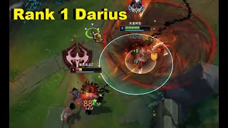 Rank 1 Darius  Dont Let Nasus Play the Game from Lv1 [upl. by Caddaric]