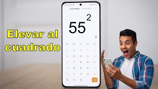 Como ELEVAR AL CUADRADO en calculadora de CELULAR [upl. by Ciccia251]