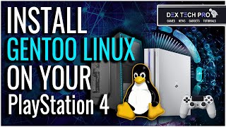 How to install Gentoo Linux on PlayStation 4 [upl. by Teddie]