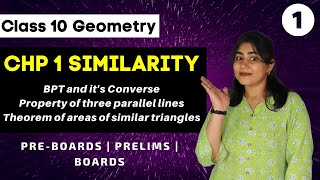 Chapter 1 Similarity  Theorems  Class 10 Geometry  Maharashtra board  Galaxy of Maths [upl. by Atirat]