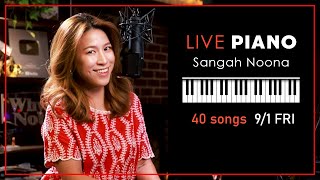 🔴LIVE Piano Vocal Music with Sangah Noona 91 [upl. by Airt]