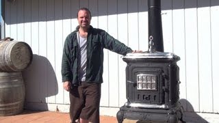 How I Restored This Wood Burning Stove PART 1 Step by Step DIY [upl. by Onilecram169]