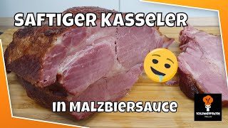 saftiger KASSELER in Malzbiersauce  Rezept  Schlemmerpiraten [upl. by Elmira]