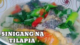 Paano Magluto ng Sinigang na Pritong Tilapia [upl. by Steffen]