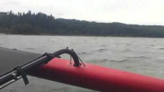 Columbia River  Sailing the Hobie Tandem Island [upl. by Ariamat]