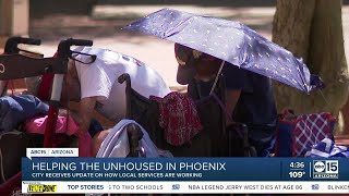 Phoenix gives update on homelessness solutions [upl. by Kelcy]