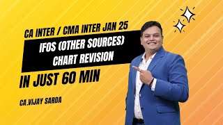 DT Revision IFOS Chart Revision  CA amp CMA Inter Dec 24 amp Jan 25 [upl. by Alegnatal]