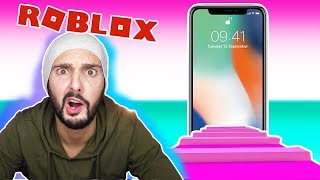 Roblox ENTKOMME AUS DEM IPHONE X Kaan gefangen im iPhone Snapchat Candy Crush Temple Run Obby [upl. by Mag]