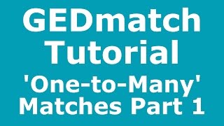 GEDmatch Tutorial Basic Introduction to OnetoMany Matches  Part 1 [upl. by Gervais]