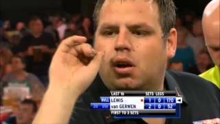 170  Adrian Lewis World Grand Prix 2012 [upl. by Anuska]