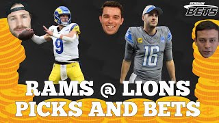 Why Matthew Stafford and Rams Will Eliminate Lions From NFL Playoffs  Stadium Bets [upl. by Inalel]