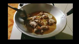 Sinigang na manok with gabi [upl. by Vlada]